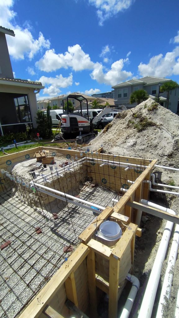 Pool excavation, pool Builders, new pool, pool contractors, south florida pools,